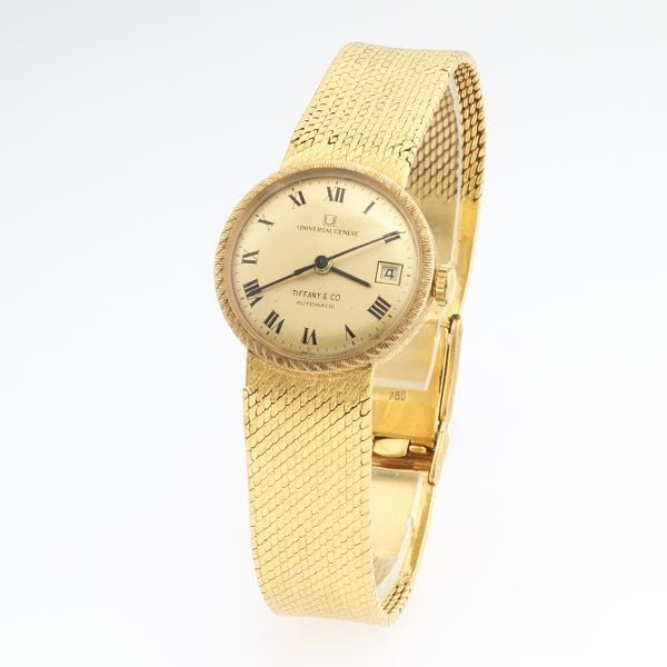 Appraisal: LADIES' K UNIVERSAL GENEVE AUTOMATIC WATCH RETAILED BY TIFFANY CO