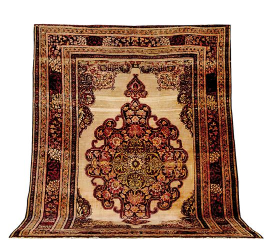 Appraisal: Kirmanshah carpet circa s ' x ' Provenance Property deaccessioned