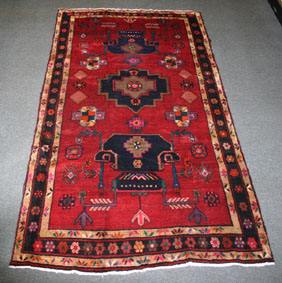 Appraisal: Bakhtiari Oriental area rug ' x