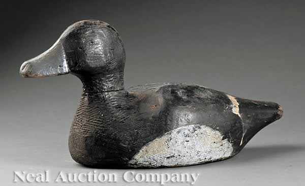 Appraisal: Decoy Ring Neck Drake unknown possibly Wisconsin machine made