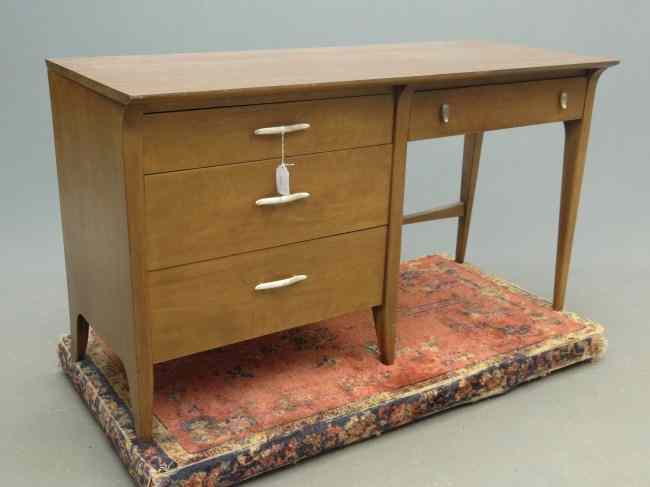 Appraisal: Mid Century desk '' W '' D '' Ht