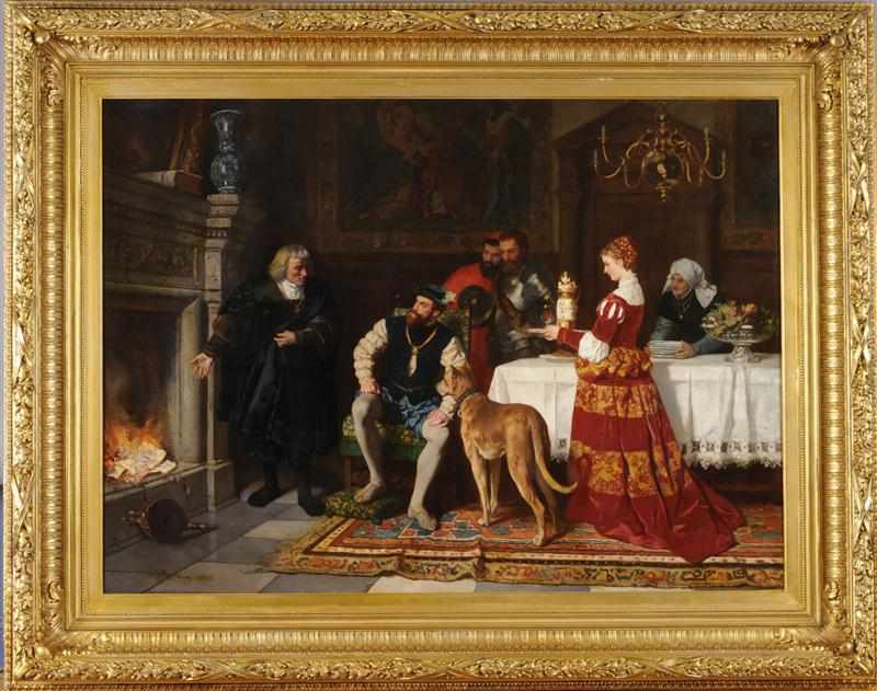 Appraisal: CARL LUDWIG FRIEDRICH BECKER - ANTON F GGER BURNING THE