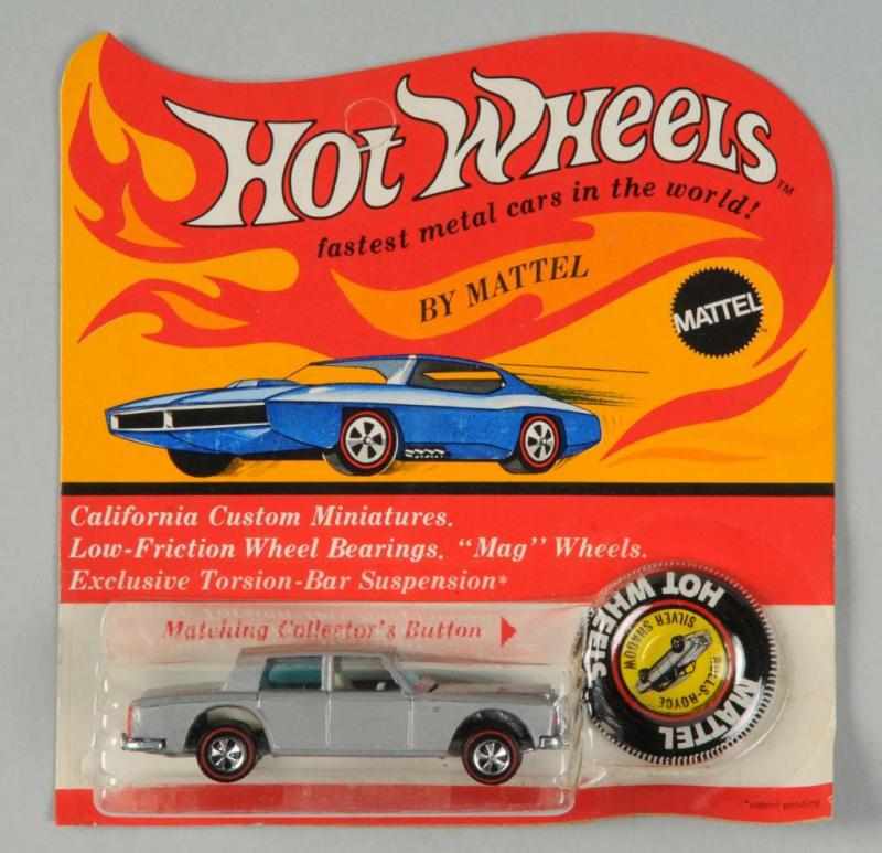 Appraisal: Hot Wheels Red Line Rolls Royce Silver Shadow Car Description