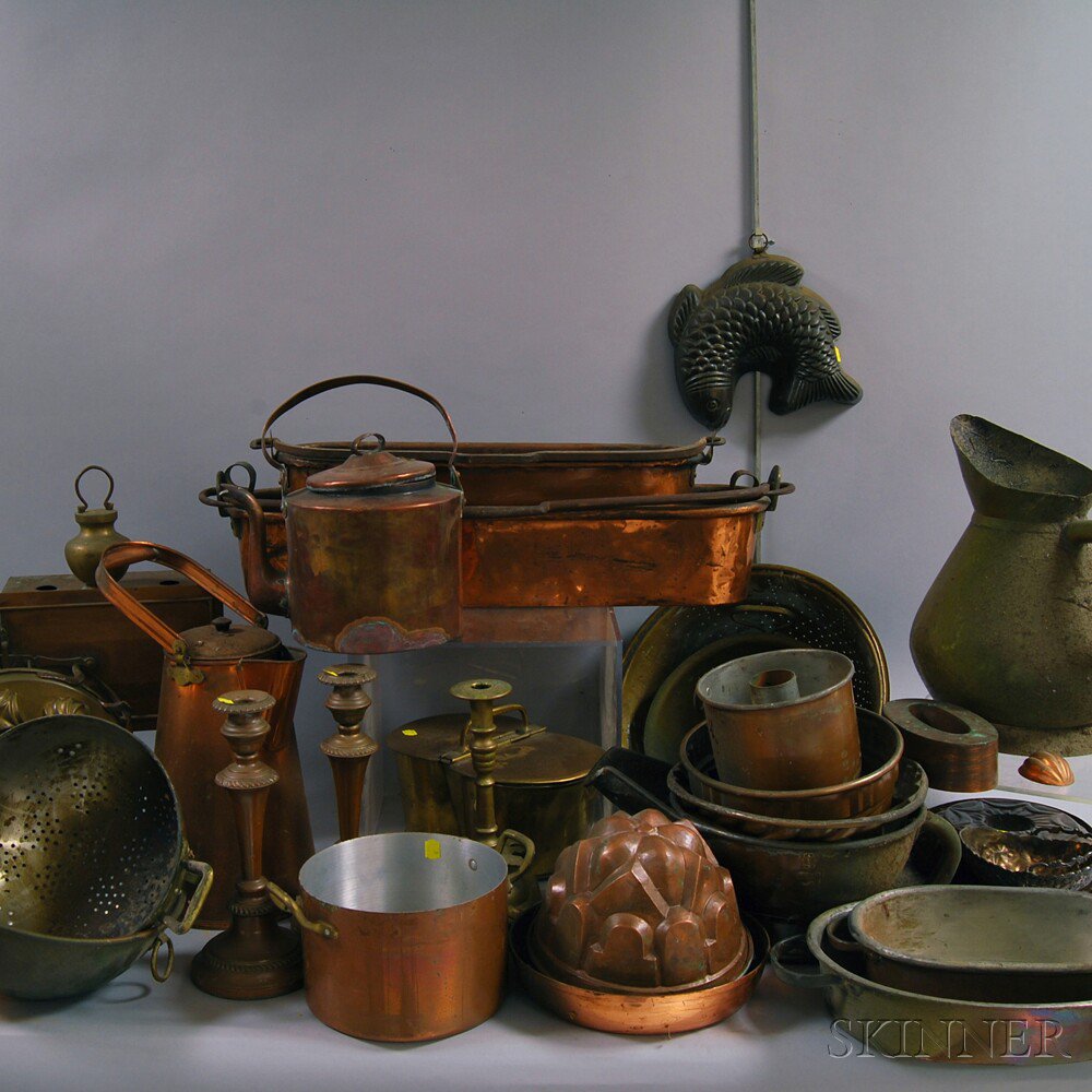 Appraisal: Large Group of Mostly Copper Domestic and Utility Items including