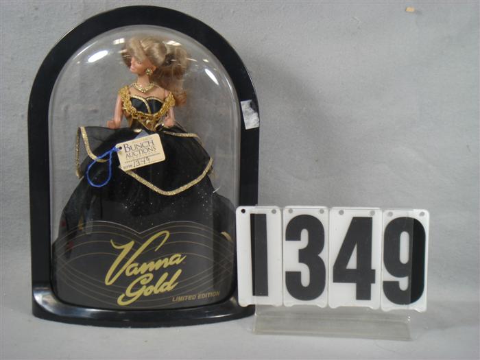 Appraisal: Vanna White Vanna Gold Limited Edition doll tall mint in