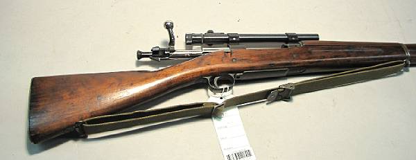 Appraisal: A U S Model Springfield bolt action rifle Serial no