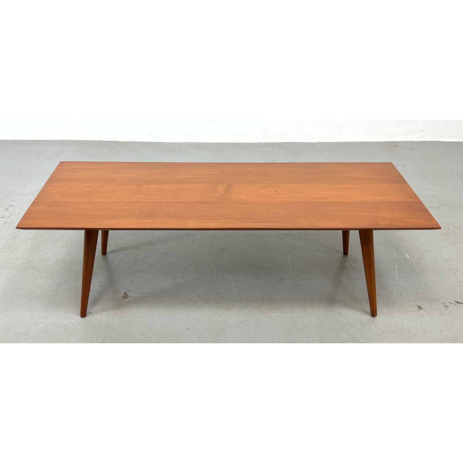 Appraisal: Paul McCobb American Modern Coffee Table Tapered peg legs Dimensions