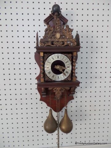 Appraisal: ca Warmink Uhren Dutch Zaanes Pendulum Clock Known as The