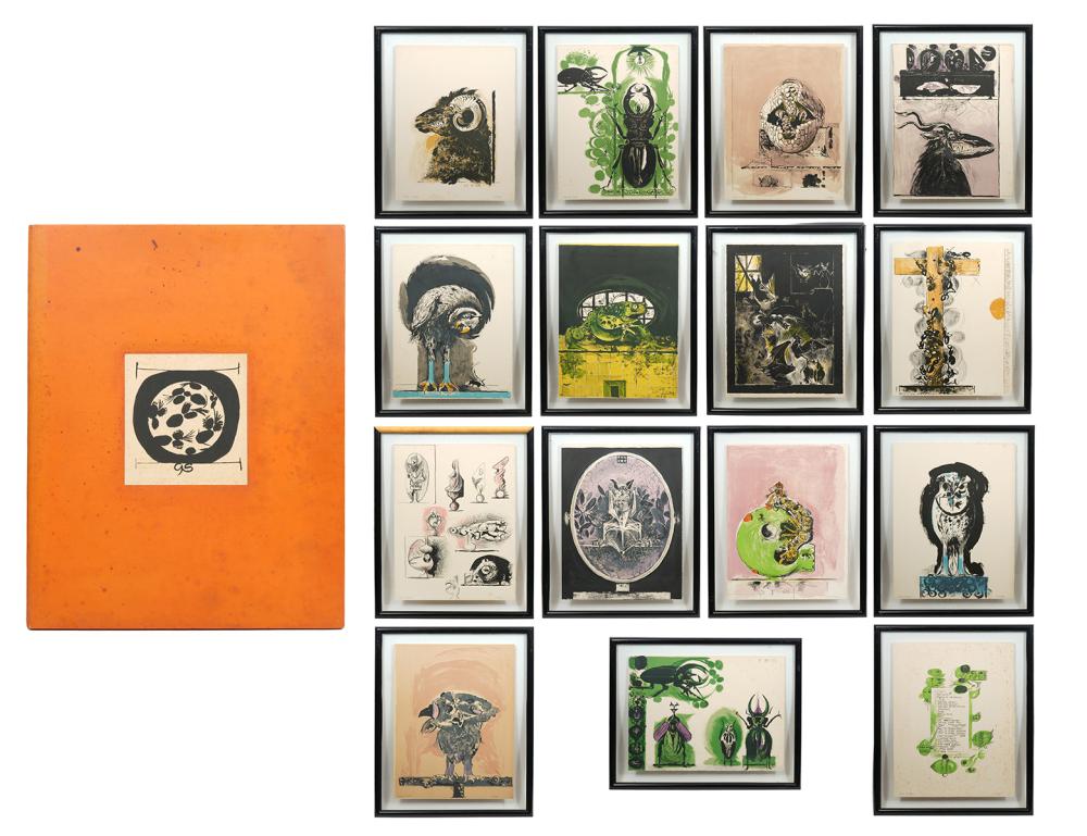 Appraisal: Graham Sutherland United Kingdom - This set of etchings and