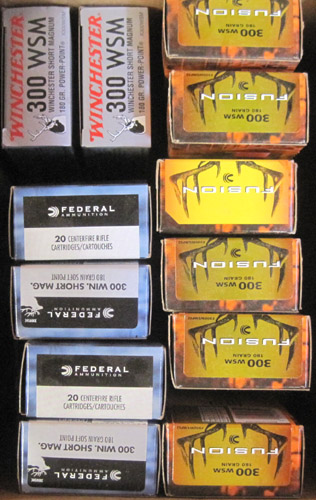 Appraisal: TWELVE BOXES OF WINCHESTER SHORT MAGNUM AMMUNITION Fusion grain Federal