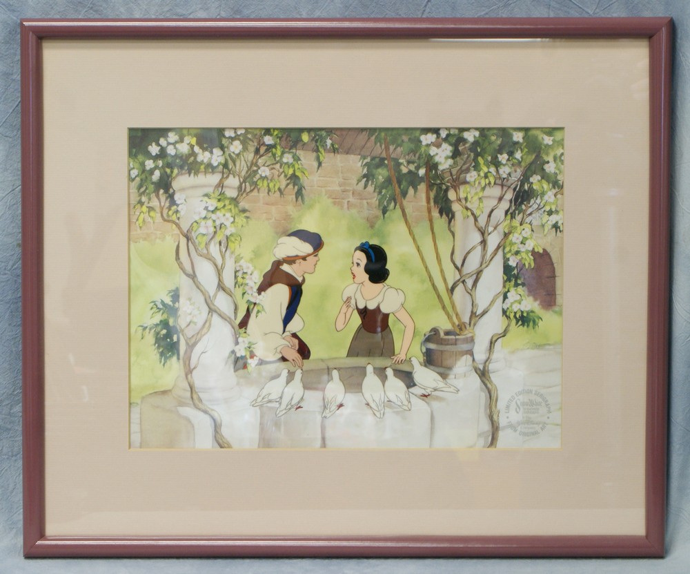 Appraisal: Disney Snow White the Seven Dwarfs limited edition serigraph from