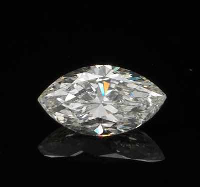 Appraisal: An Unmounted Carat Marquis Cut Diamond GIA Report GIA report