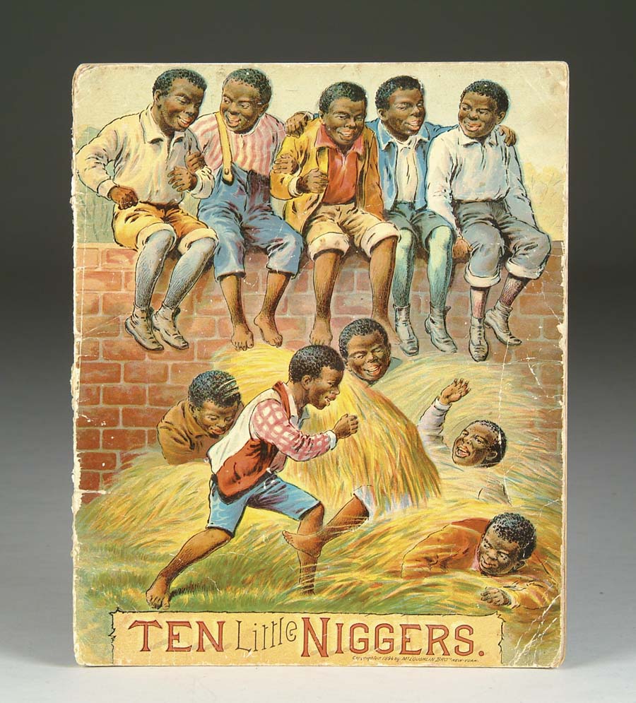 Appraisal: TEN LITTLE N BOOK BY McLOUGHLIN BROS A late th