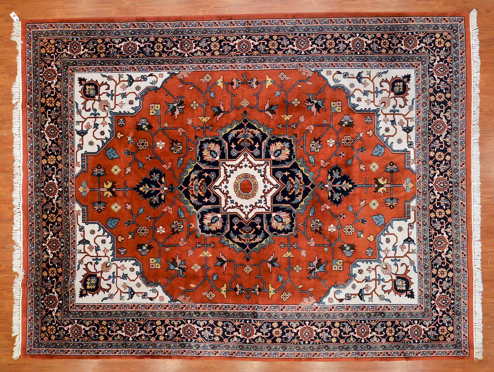 Appraisal: Indo Serapi Carpet India x fourth quarter- th century hand