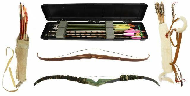 Appraisal: lot of Bows and arrows Bear Kodiak Magnum bow AMO