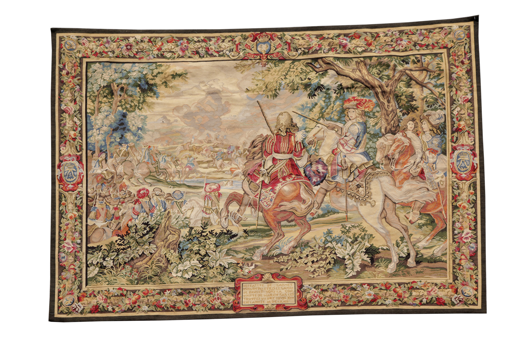 Appraisal: TAPESTRY THE CANAL OF BRUGES Probably woven in Belgium th