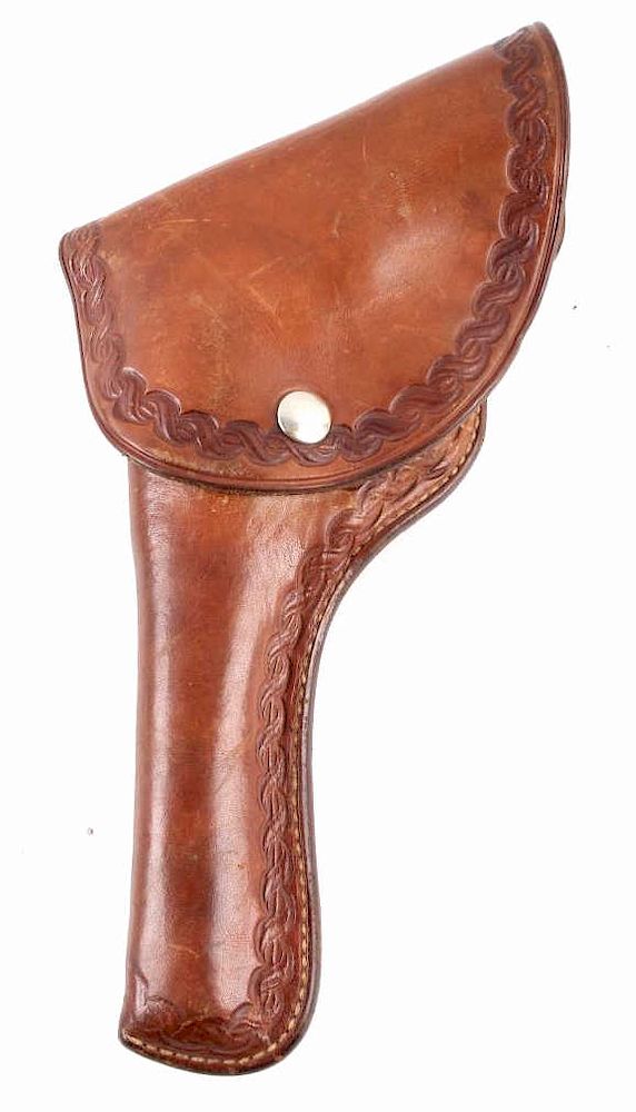 Appraisal: George Lawrence Leather Holster Featured in this lot we have