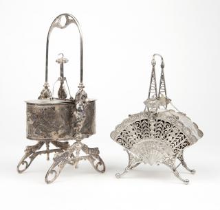 Appraisal: Victorian silver Late th century American the first with maker's