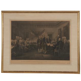 Appraisal: Asher Brown Durand engraving Asher Brown Durand engraving Asher Brown