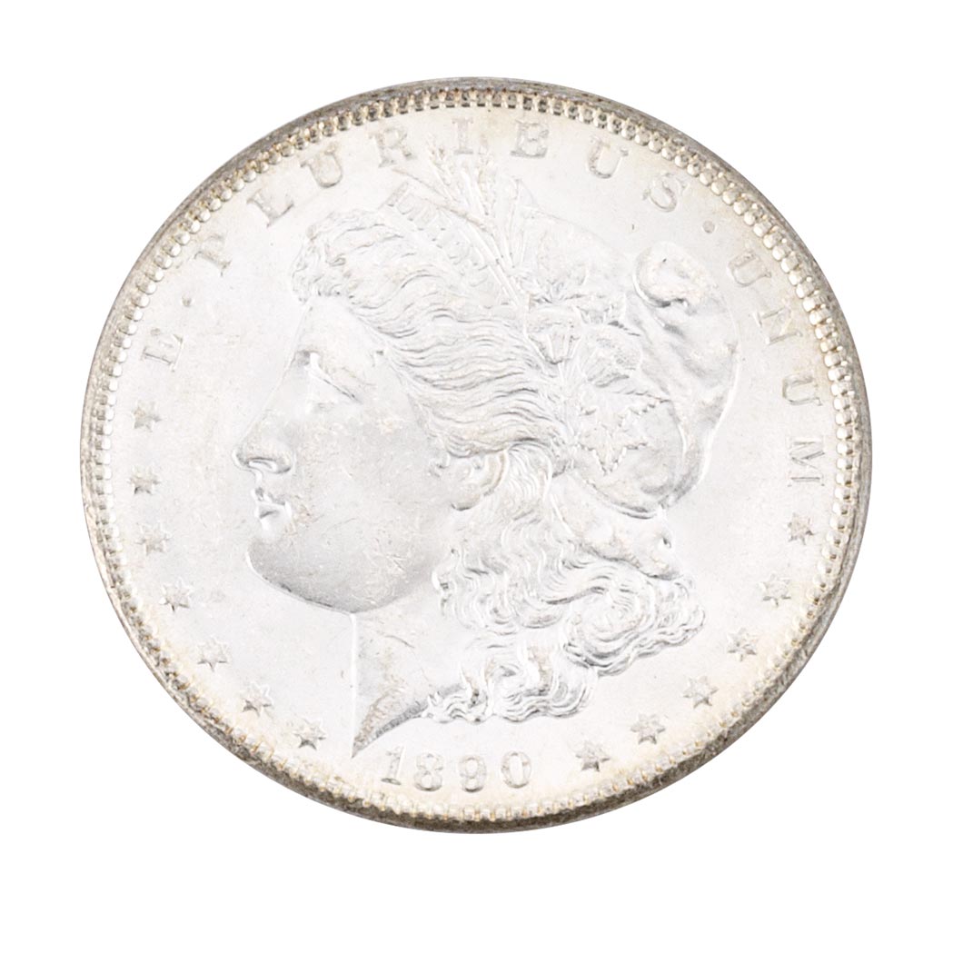 Appraisal: CC Morgan Dollar Choice Brilliant Uncirculated coin with strong details