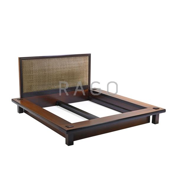 Appraisal: SCOTT CORNELIUS DESIGN STUDIO Bed frame Condition Report Some fading