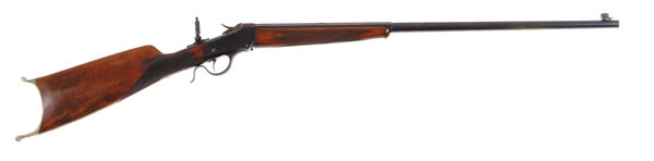 Appraisal: RARE SPECIAL ORDER WINCHESTER DELUXE LOW WALL RIFLE Cal -