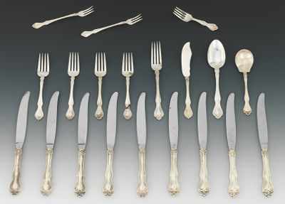 Appraisal: A Group of Sterling Silver Flatware in Westmoreland Including one