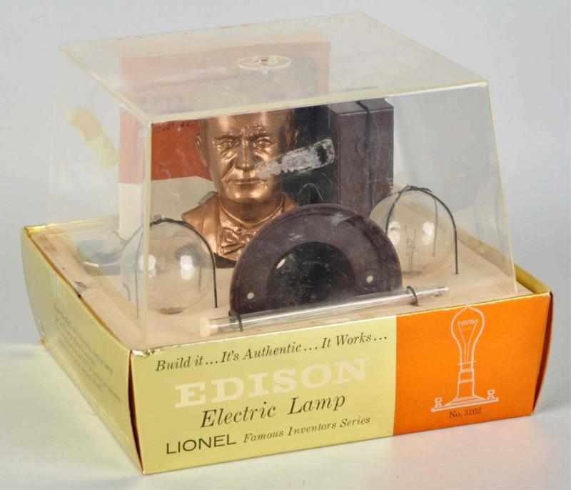 Appraisal: Unusual Lionel Edison Lamp Kit Circa s Includes original box