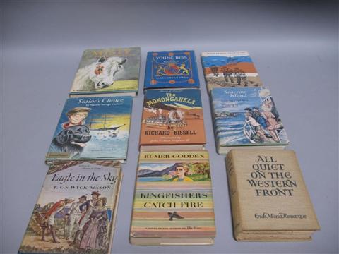 Appraisal: BOX LOT OF CHILD AND YOUNG ADULT BOOKS Nine titles