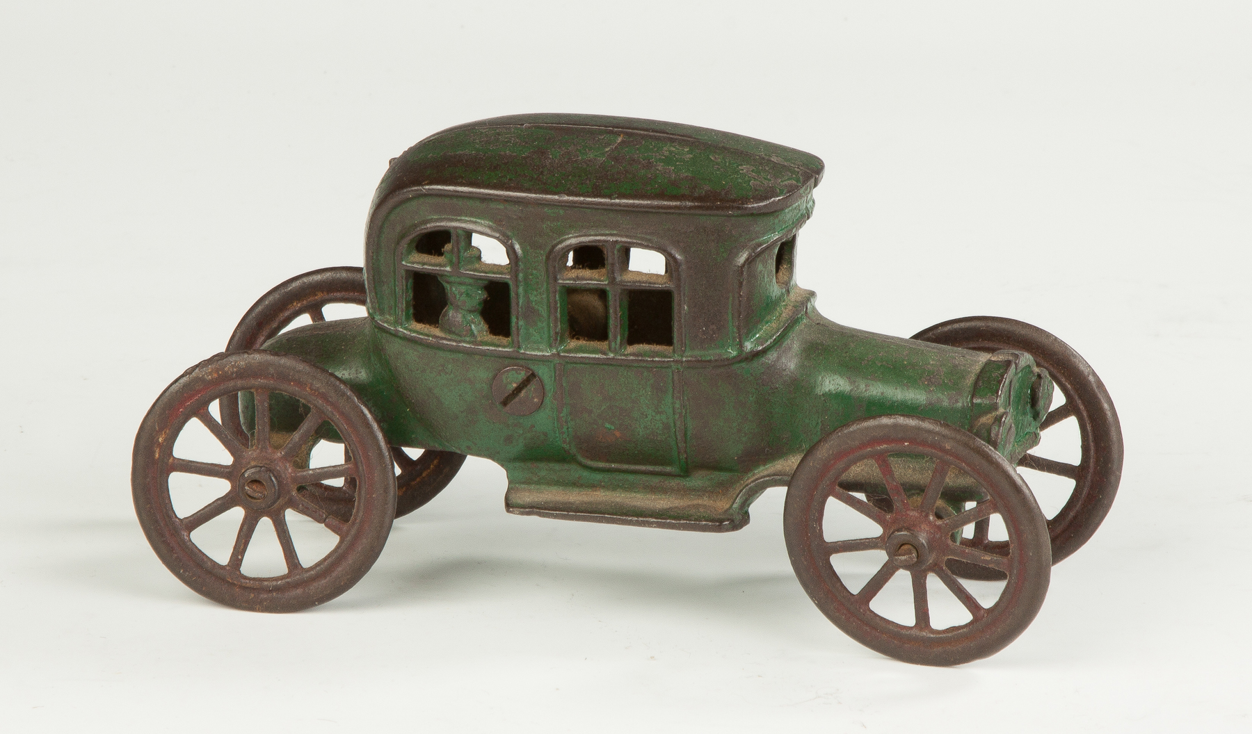 Appraisal: Cast Iron Automobile Penny Bank