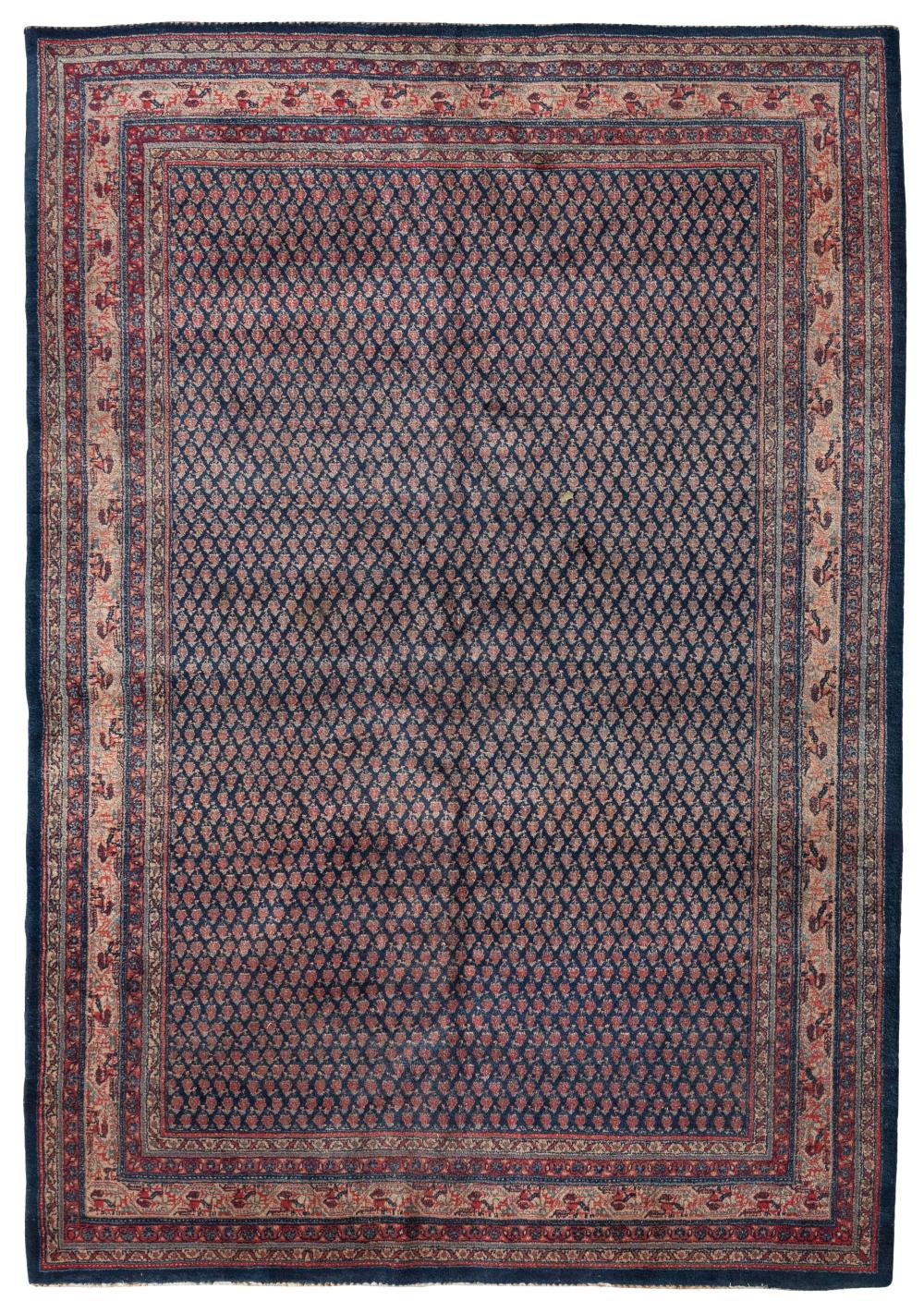 Appraisal: SERABEND RUG X SECOND HALF OF THE TH CENTURYSERABEND RUG