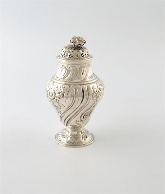 Appraisal: A George III silver caster by David Whyte and William