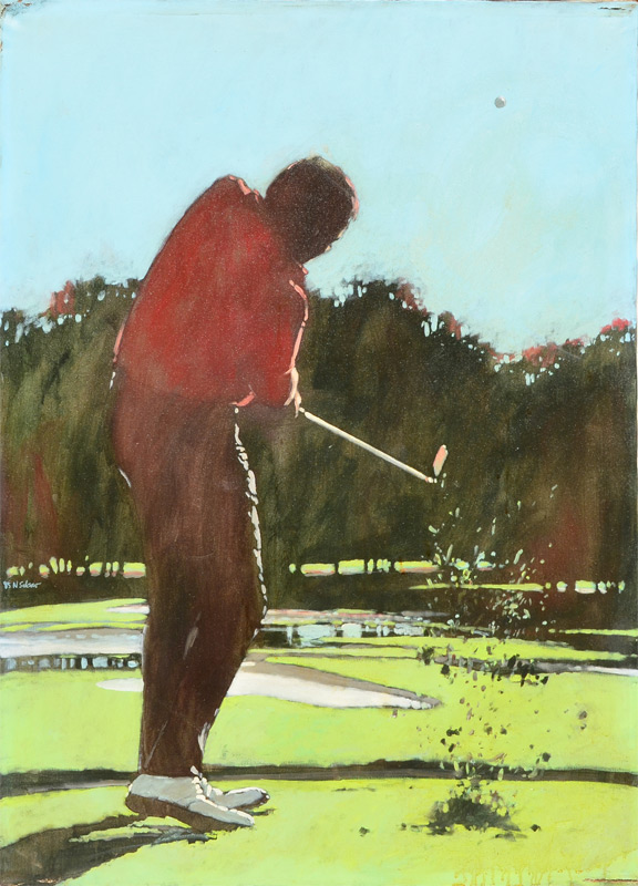 Appraisal: SOLANO Nathan American th C Arnold Palmer Oil C ''