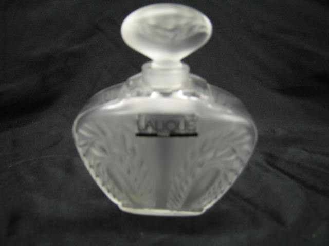 Appraisal: Lalique French Crystal Perfume Bottle