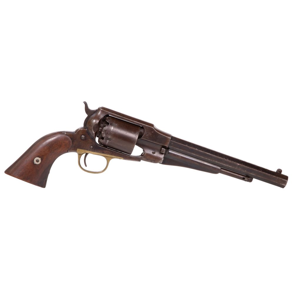 Appraisal: REMINGTON CALIBER PERCUSSION CAP BLACK POWDER REVOLVERSingle action -shot revolver