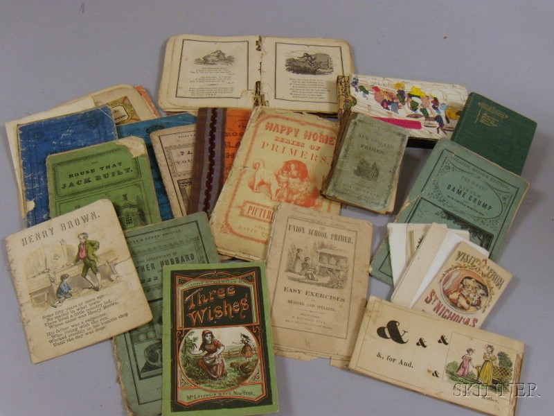 Appraisal: Twenty-two Mostly th Century Small Children's Books and Pamphlets