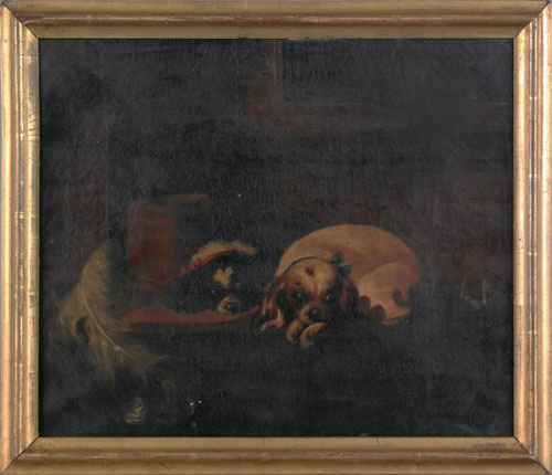 Appraisal: After Sir Edwin Henry Landseer British - oil on canvas