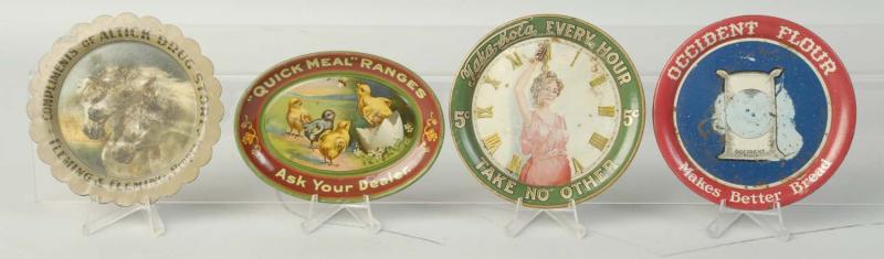 Appraisal: This lot includes trays advertising Quick Meal Ranges Altick Drug