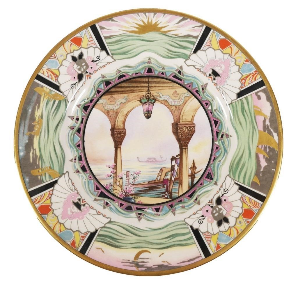 Appraisal: Scammell Lamberton plate made for Boca Raton Club circa s-