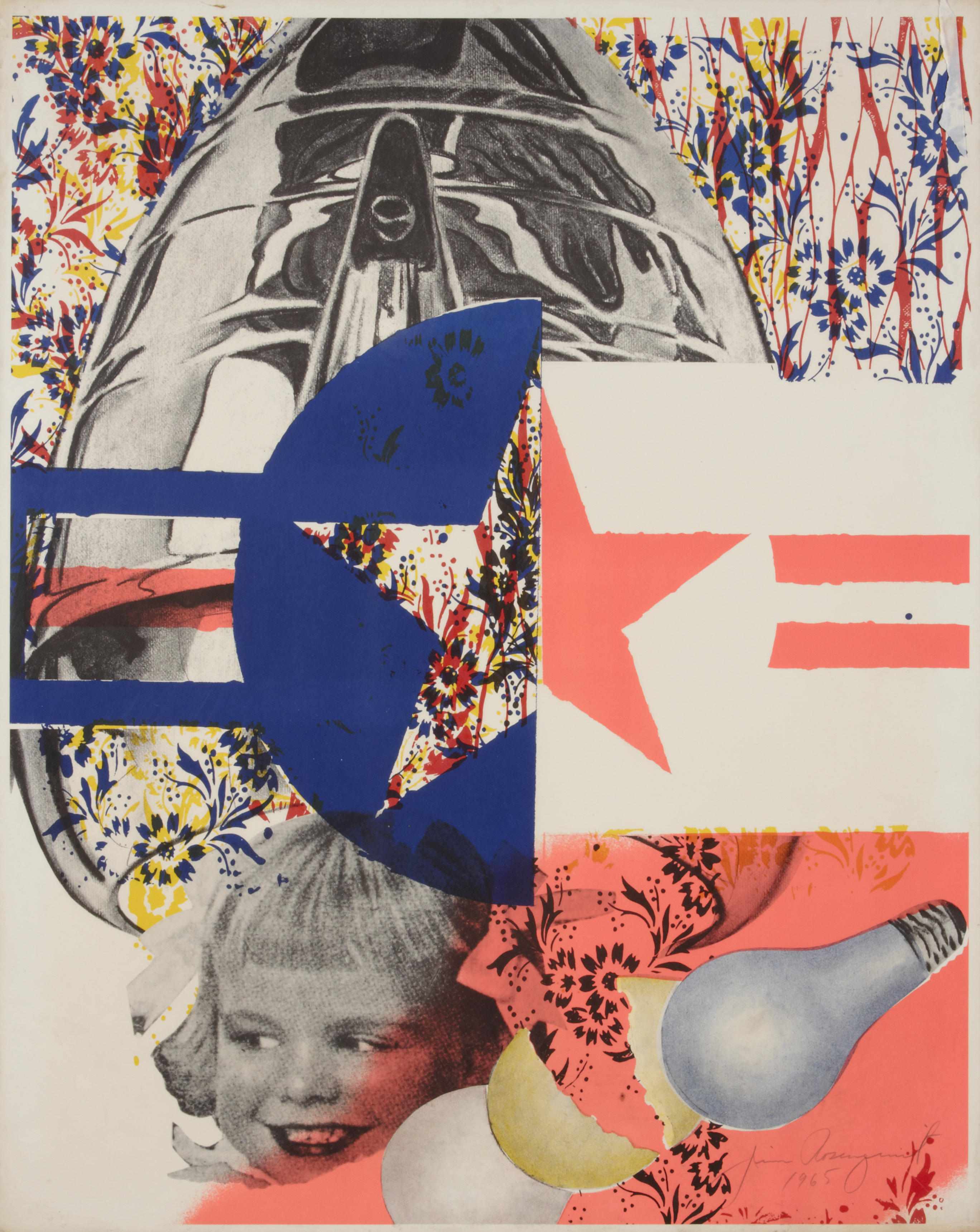 Appraisal: Property of various owners James Rosenquist American born F- Exhibition