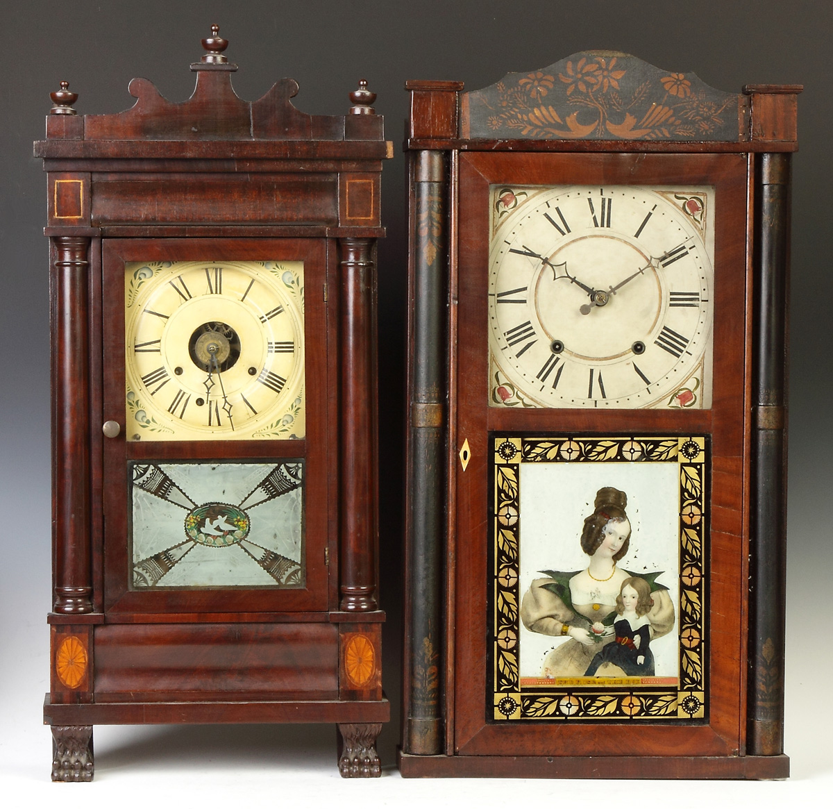 Appraisal: Seth Thomas Plymouth Hollow Ct Shelf Clock Mahogany case paw