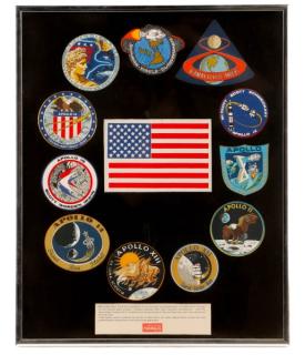 Appraisal: Collection Owens Corning Apollo Mission Badges Owens Corning Fiberglas Corp