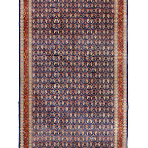 Appraisal: A Hereke Wool Rug Second Half th Century feet x