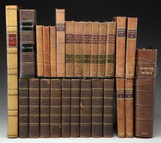 Appraisal: BOOKS VOLUMES ASSORTED LEATHER BOUND SETS AND SINGLES BOOKS VOLUMES