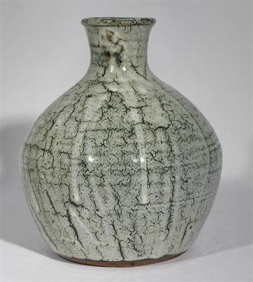 Appraisal: A Leach Pottery stoneware vase by Trevor Corser covered in