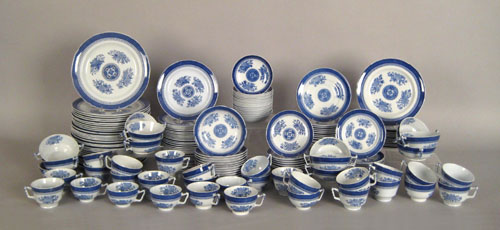 Appraisal: Copeland Spode blue and white dinner service th c in