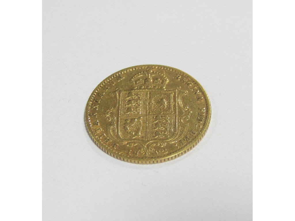 Appraisal: Old Queen Victoria head half sovereign dated