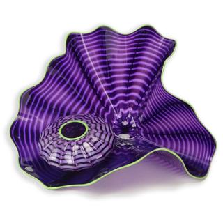 Appraisal: Dale Chihuly American b- Hand Blown Two Piece Violet and