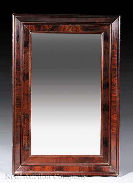 Appraisal: A Pair of American Late Classical Mahogany Mirrors mid- th