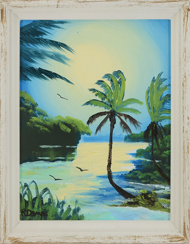 Appraisal: DEMPS Rodney American th Century Florida Highwaymen St Lucie River